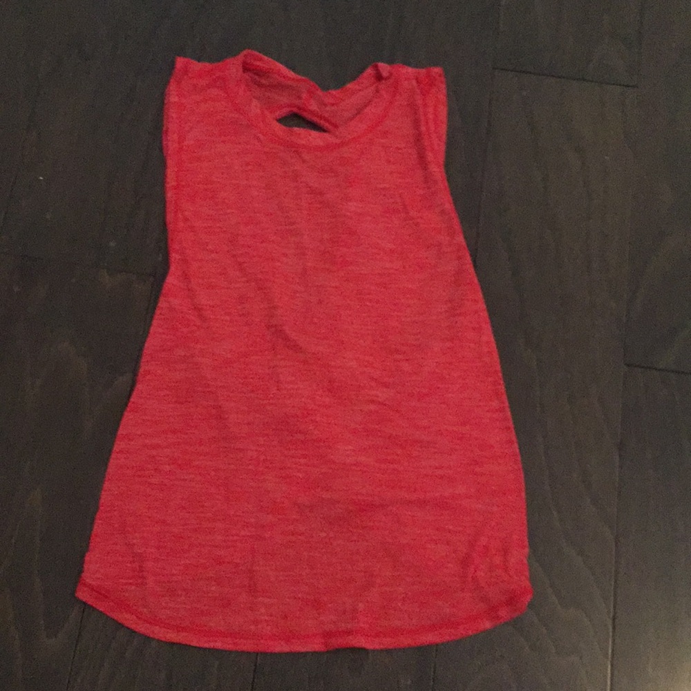 Lululemon open back top size 2